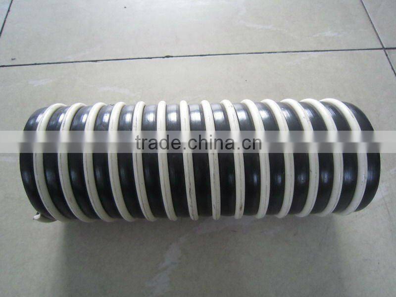 Sand Rubber Suction Hose with PVC helix