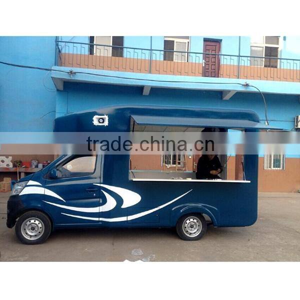 special custom mobile food truck for sale in China