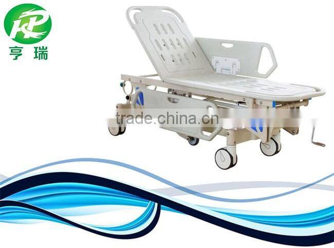 CE approved luxurious hospital stretcher trolley
