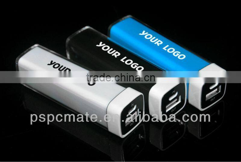 Lip Stick Power Bank 2200mAh with Full Color Printing Mobile Phone Power Bank