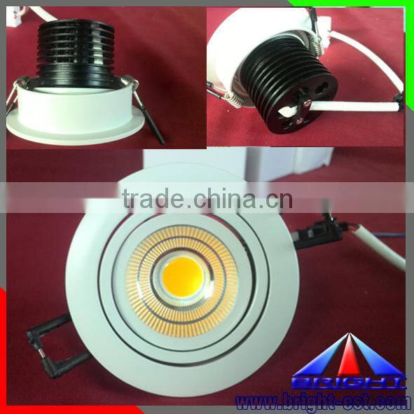 LED COB Light, Adjustable downlight,dimmable downlight 5w 7w 10w 15w 20w 30w