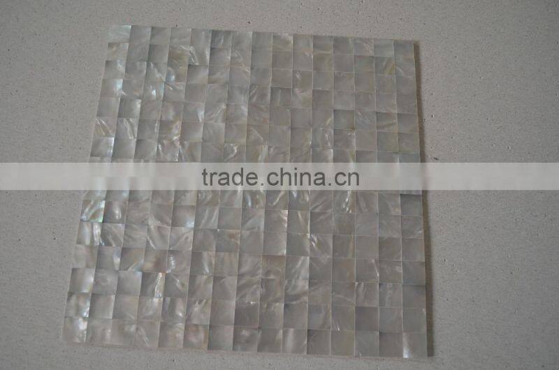 white lip shell mosaic tile, mother of pearl mosaic panel,background wall