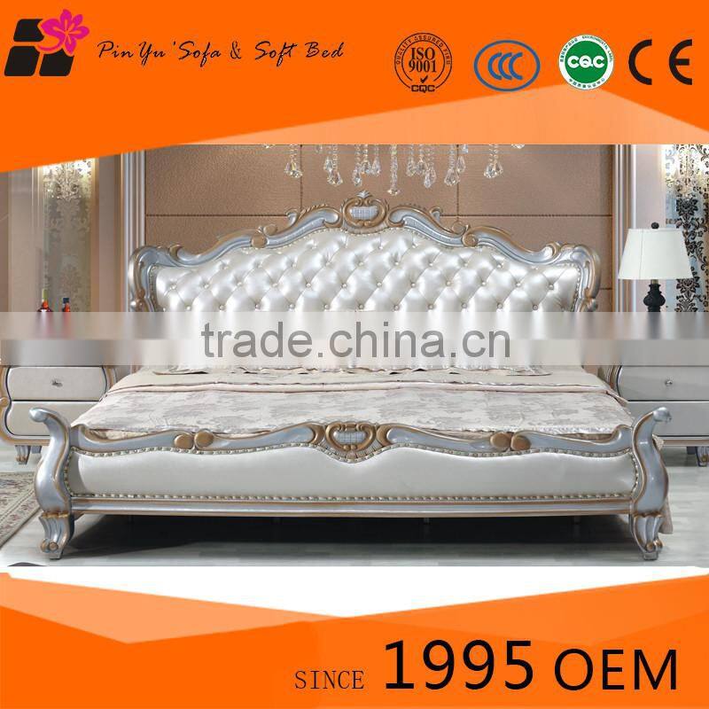 Wholesale high quality new soft bed design, mattress beds sale, hot bedroom furniture set