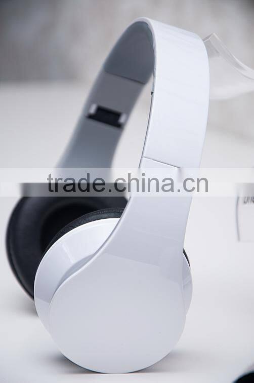 colorful wilred bluetooth headset foldable headphone for mobile phone and computer