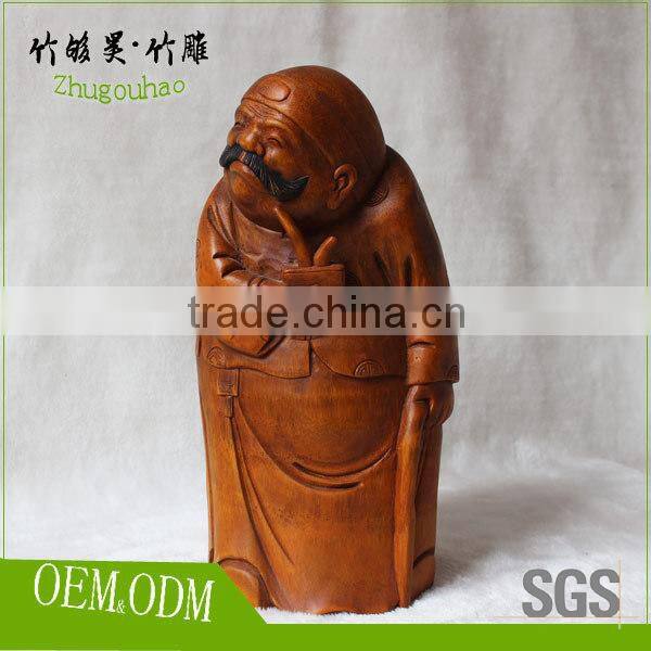 High grade gift bamboo root carving crafts
