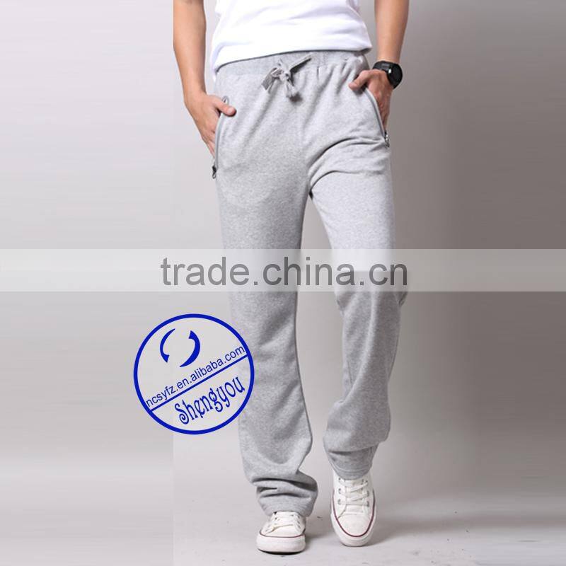 wholesale custom cotton men jogger pants chian supplier