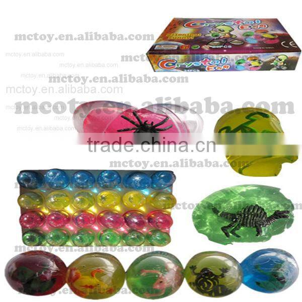 2014 hot sale Crystal Egg Putty Toy Alien Slime Egg Egg Slime Toys