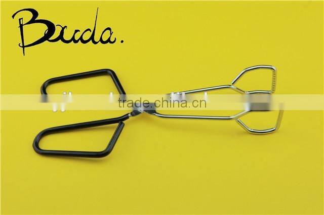 Best sell Bouda kitchen and BBQ grill tong scissors tong BD-K9016