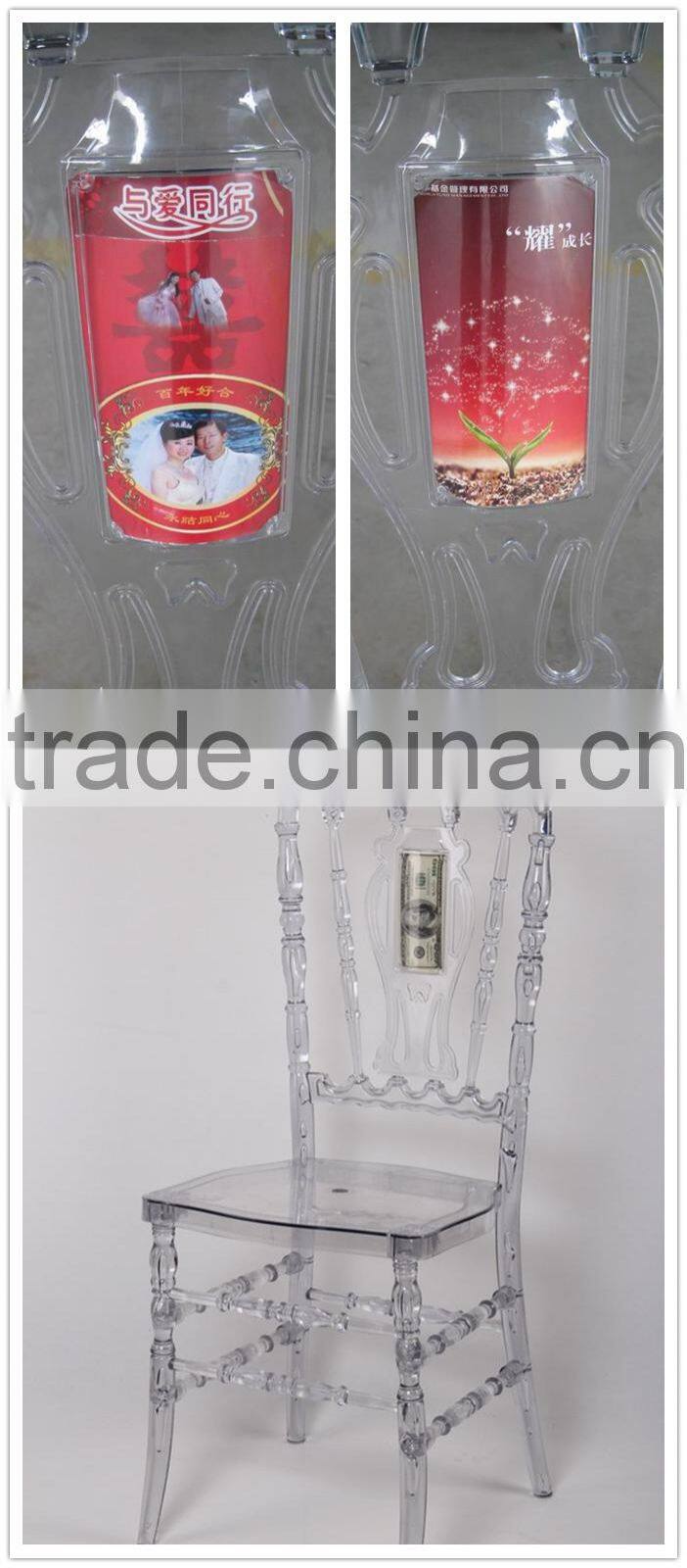 Transparent Resin Chiavari Royal Chair