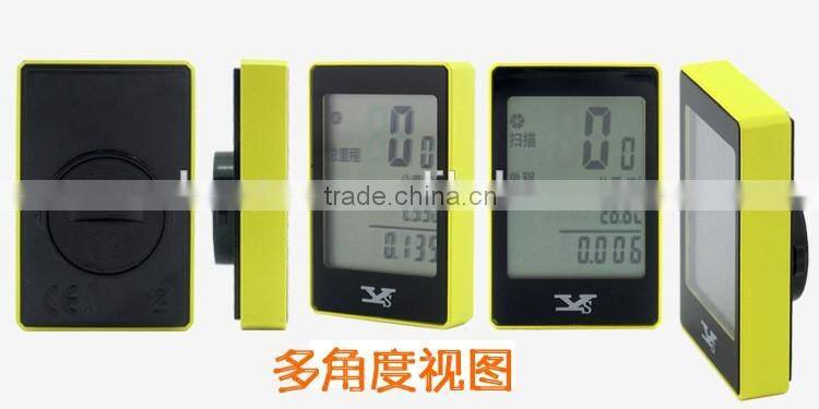 Touch screen to full screen backlight bicycle computer speedmeter