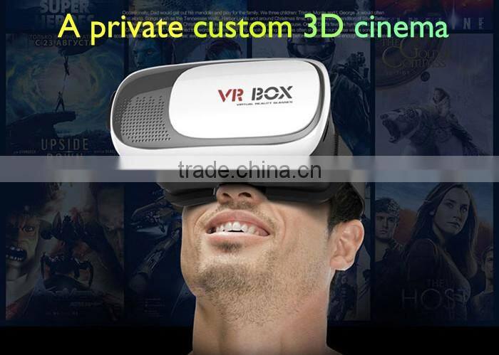 HC-V2 best selling high quality HD 3d vr headset glasses box for different phones