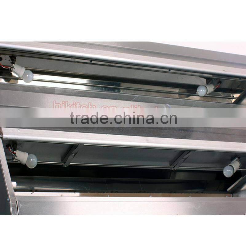 commercial kitchen equipment food warmer display and center island in Guangzhou