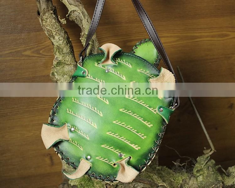 Fashion New Design Girl's Shoulder Leather Coin Purse