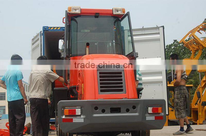 Earth Moving Type 3 Ton Container Top Loader 15.5x25 Loader Tires