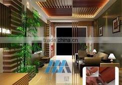 Sanding Surface Treatment Anti-UV Wood Commercial Decking