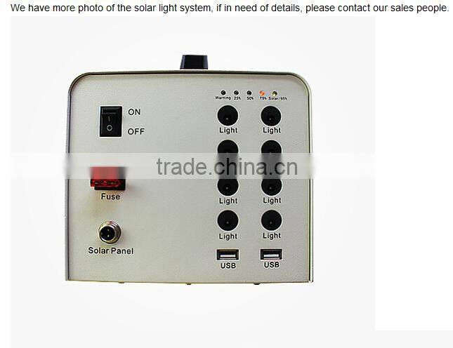 40W Home solar power Lighting system for home Emergency Usage