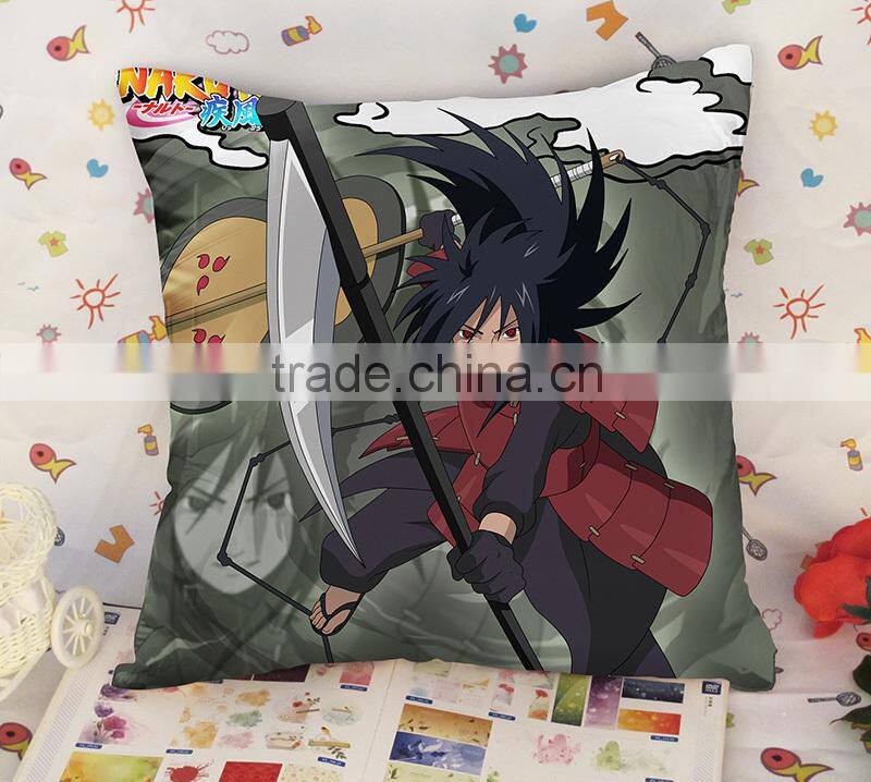 Japanese hot anime NARUTO printed pillow cover