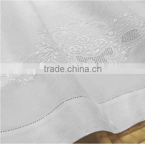 hand embroidery bedding set