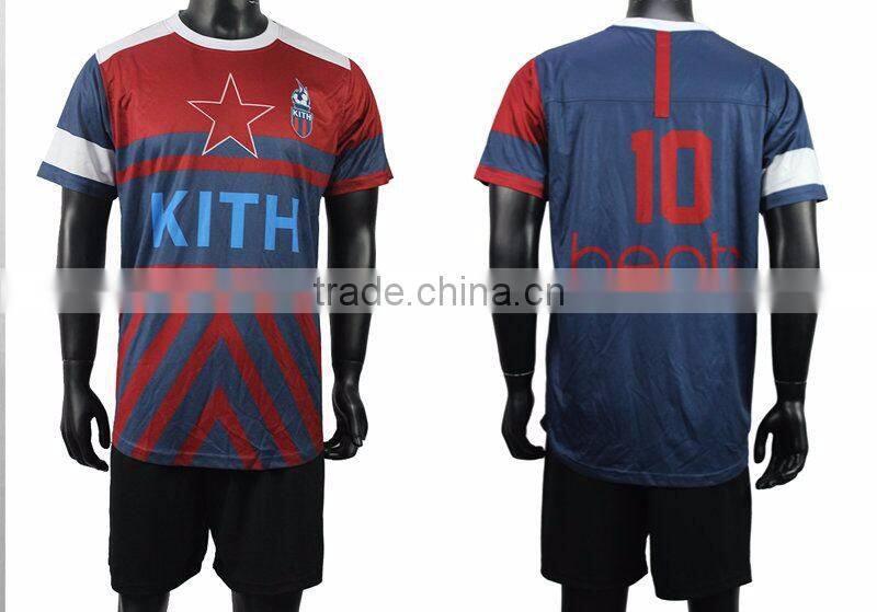 China wholesale market sublimated soccer jersey shirt