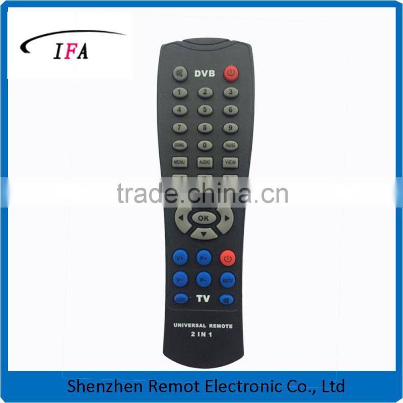 wireless universal TV/DVB remote control for home appliance