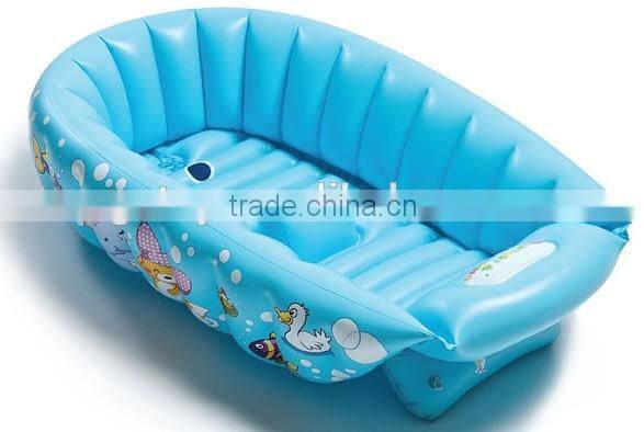 rectangle shape inflatable babies swim pool