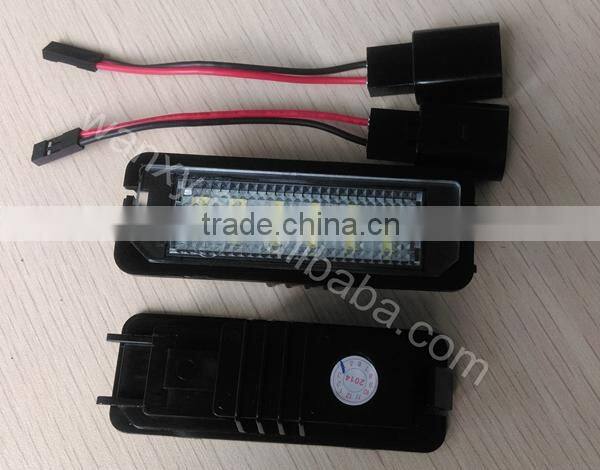 Automotive parts LED license plate light LED module plate light for V.W Golf4/Eos/Lupo/New Beetle/Passat CC/Phaeton/Polo