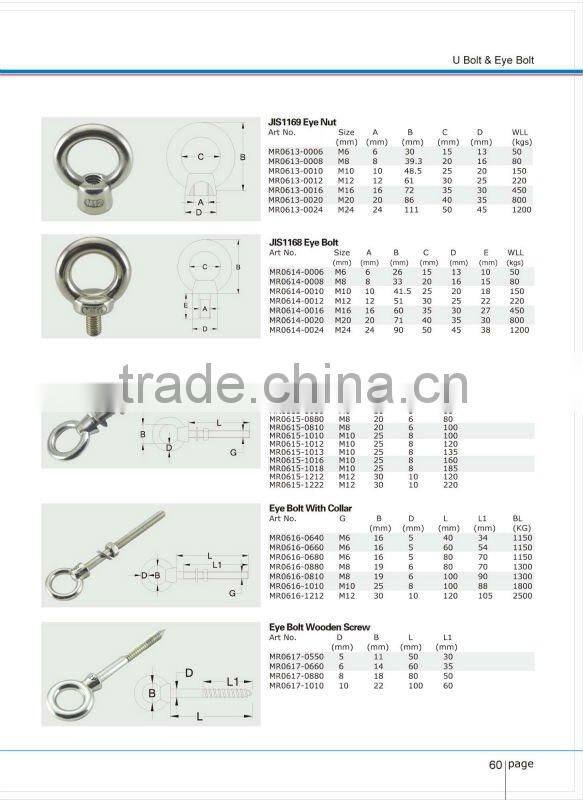 Stainless Steel U-Bolt