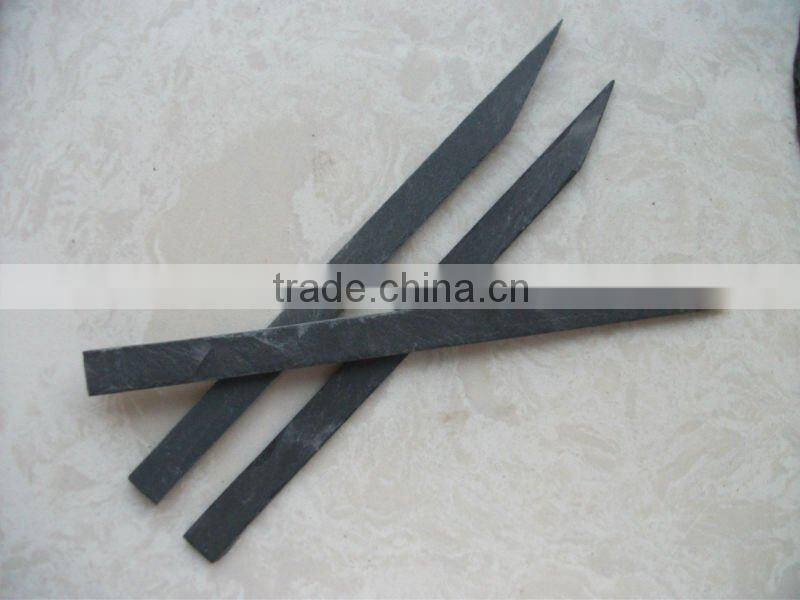 The creative cut edge set of 4 slate stone plant labels wholesale