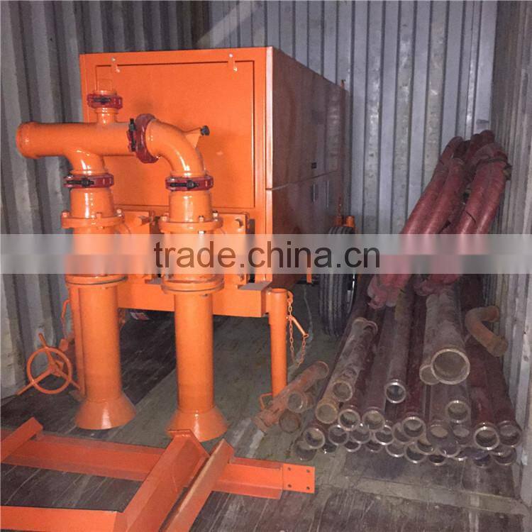 concrete pump for foam concrete slurry