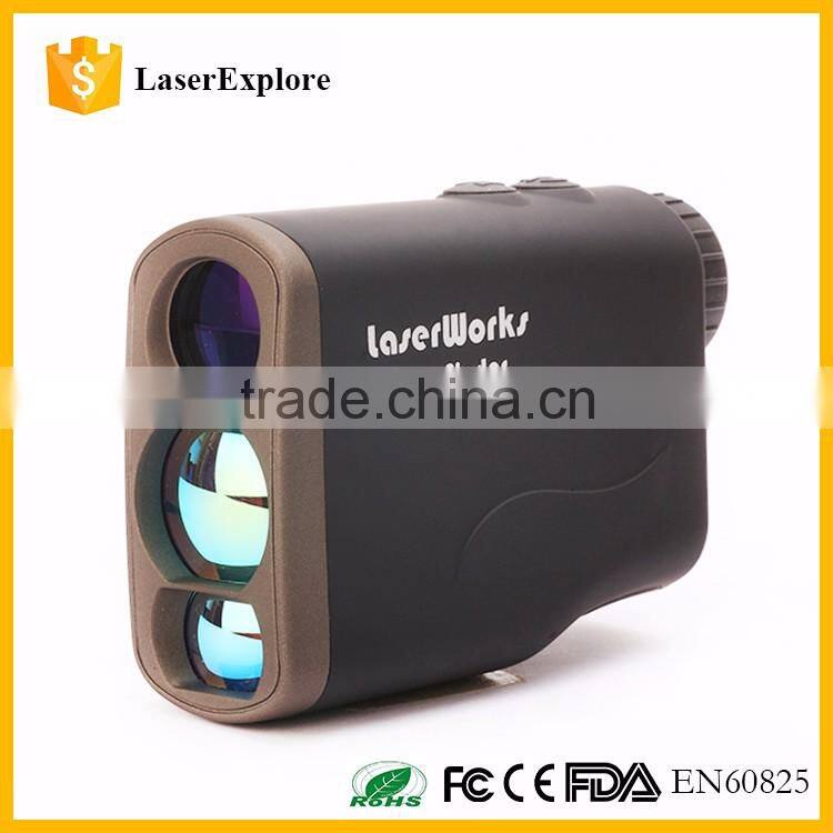 Factory price OEM mini 600M laser rangefinders LaserWorks laser golf range finder