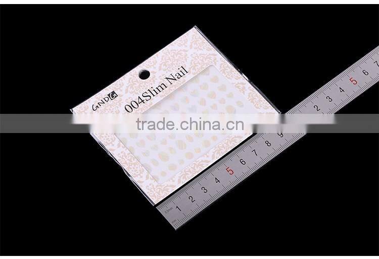 2016 Hot selling heart shape for 3D Nail art sticker wholesale