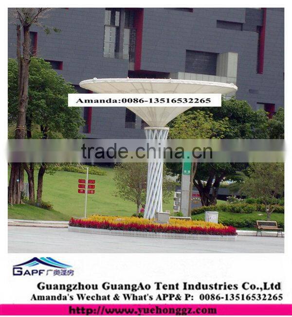 Cheap High quality durable steel structure terrace tent