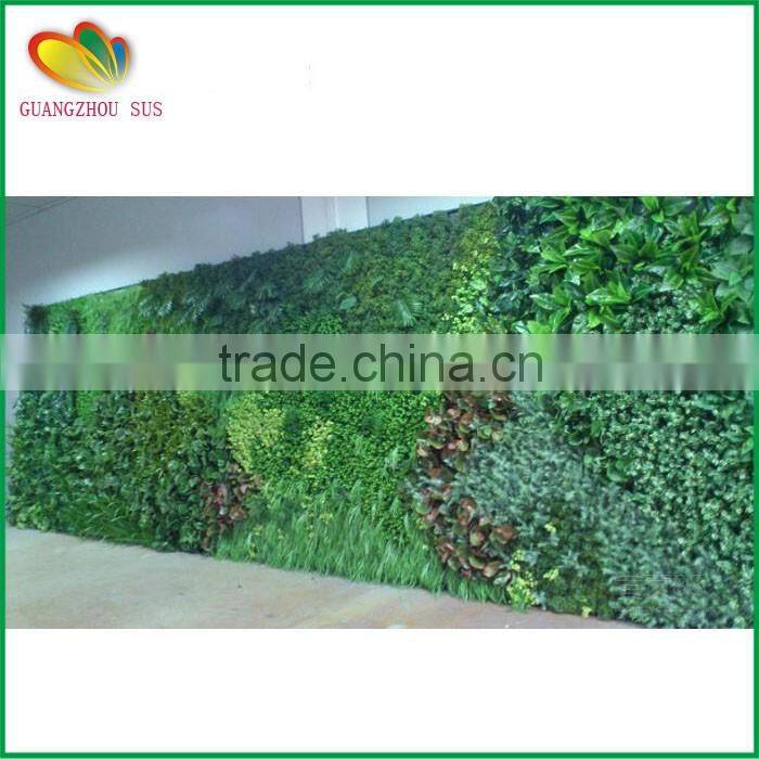 artificial green wall home decor artificial plants wall /fake plants wall