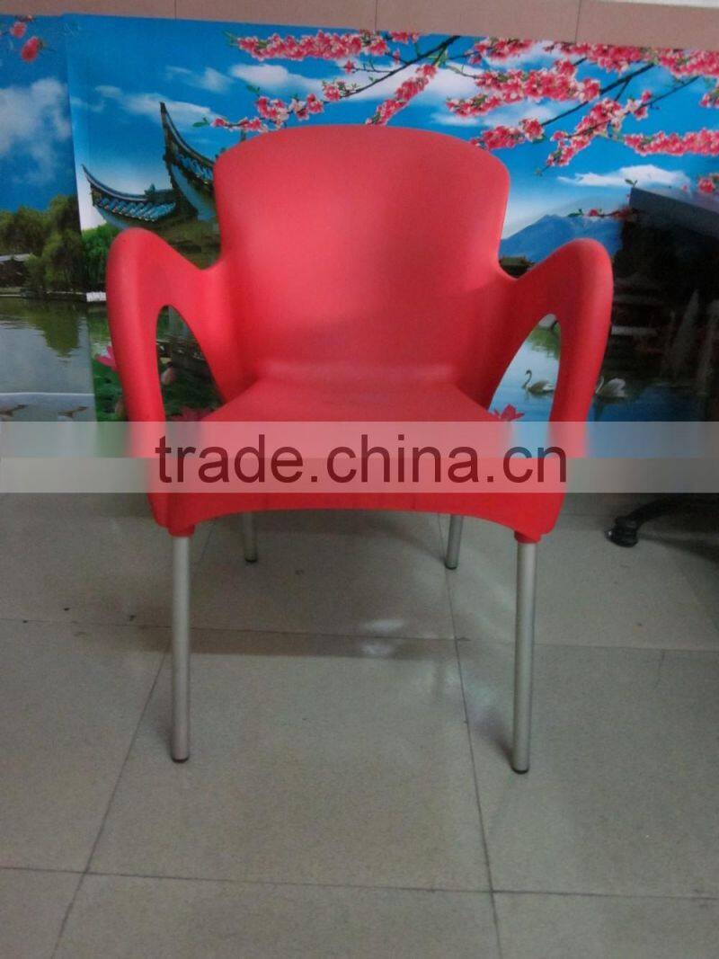 pp cheap colorful plastic chair iron legs chairs PP chair for sale for sale YPP18