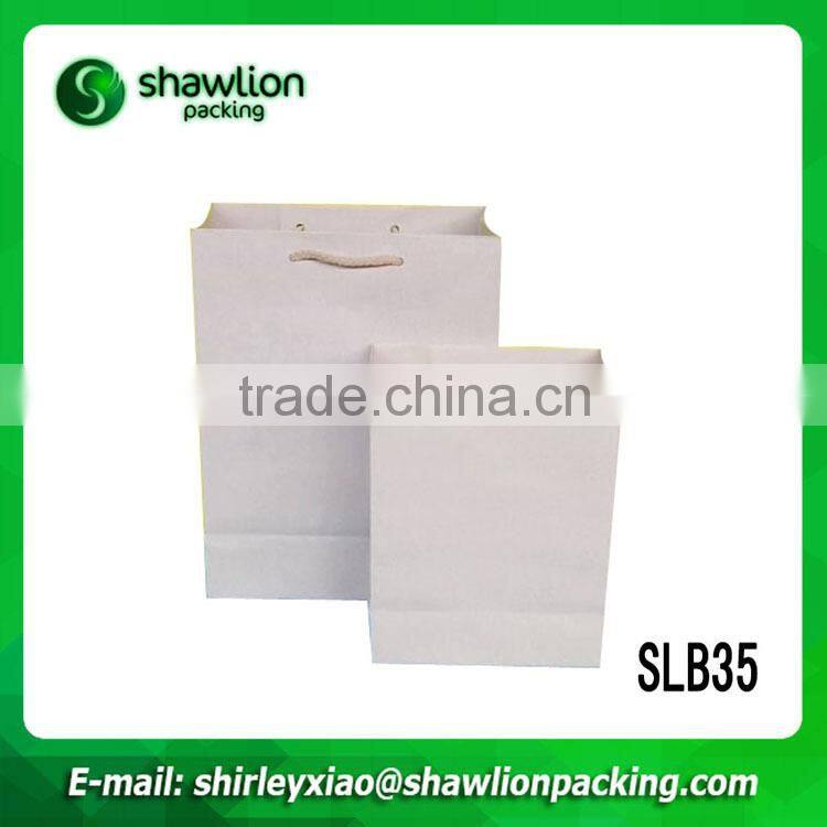 High quality recycle kraft material food paper bag for wholesale
