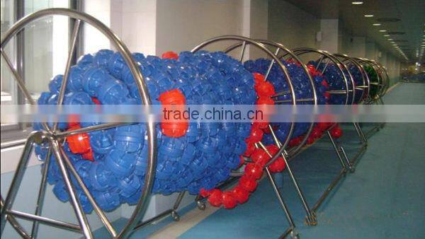 Stainless steel lane rope collector car lane line storage reel for swimming pool