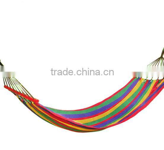 promotional outdoor equipment canvas hammock
