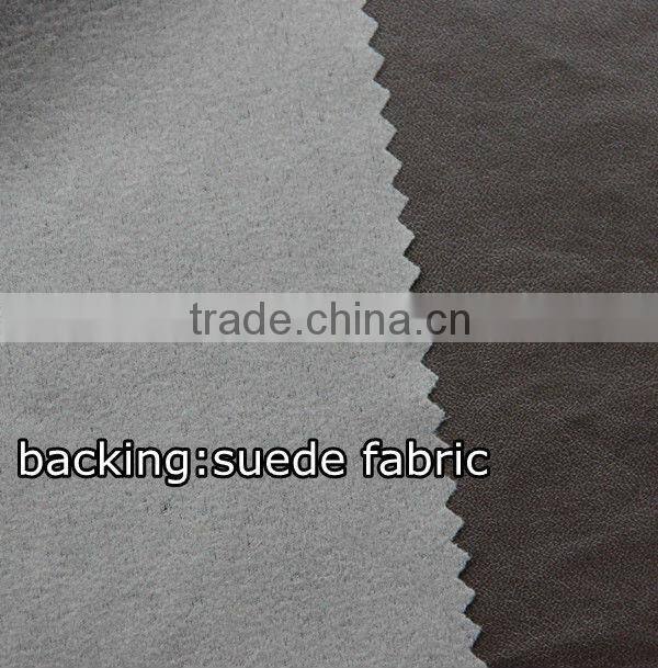 very soft suede backing garment leather, leather product for making garment