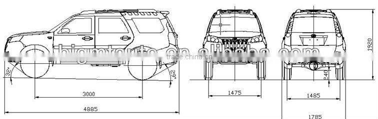 7 seats engine 4x2 and 4x4 SUV car for sale