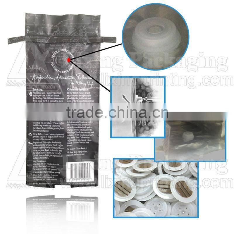 Stand up zipper coffee bag