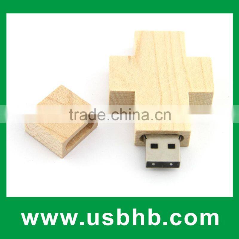 OEM Wooden USB 2.0,Customized Gift Wood USB Flash Drive with laser engraving logo