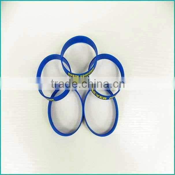 2013 new product firt food grade silicone bracelete