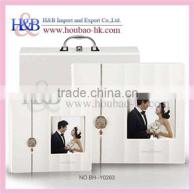 MOQ 5 sets 10*10. inches Painting Romantic Photo Album For promotion