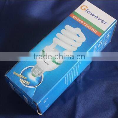 CFL Principle and spiral Shape cfl light bulbs 12mm Bulb Diameter(Glowever)