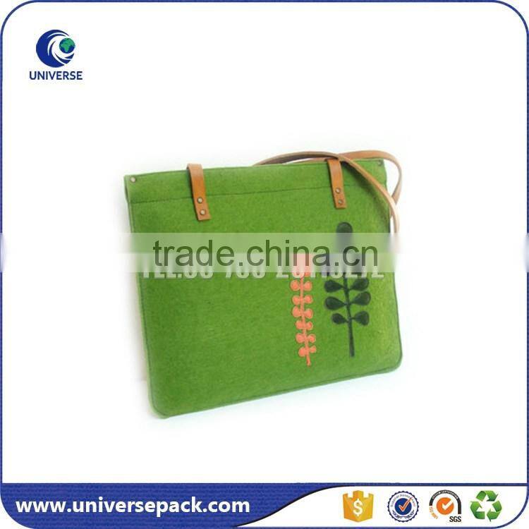 High quality large felt bags for shopping
