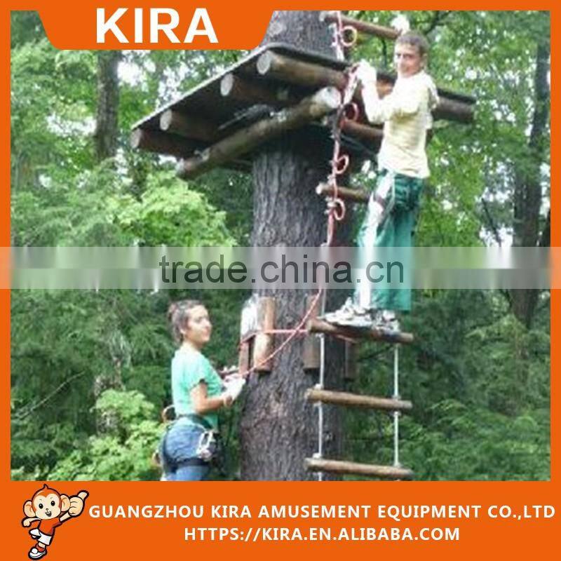 KIRA Children Climbing Wall Children Ropes Course Adventure Equipment