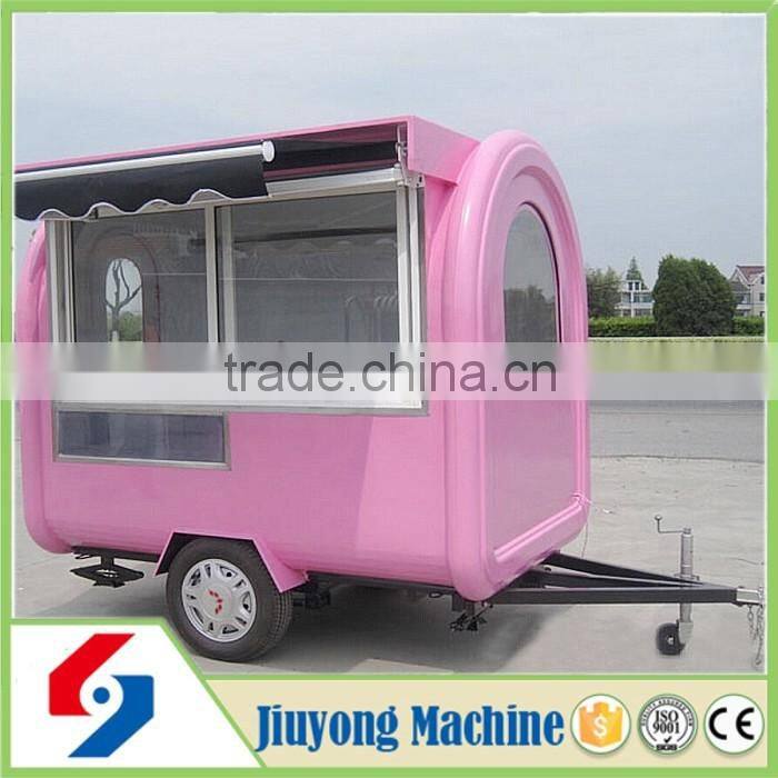 JY 3 wheels food cart/ hot dog cart