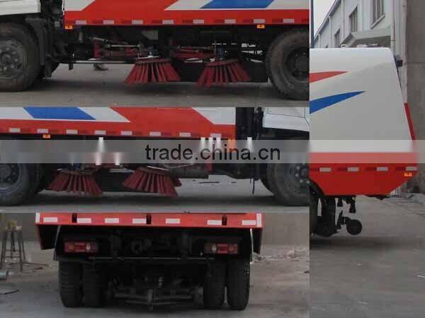 High quality DFL road sweeper truck with Snow shovel