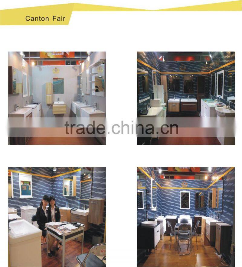 hotel modern mirror floor mounted bathroom vanity RA188