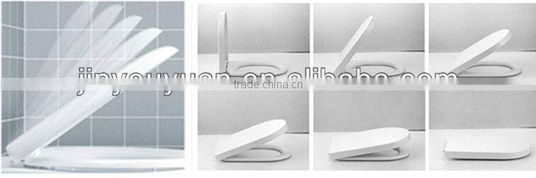 easy install PP toilet cover with metal feet-1055